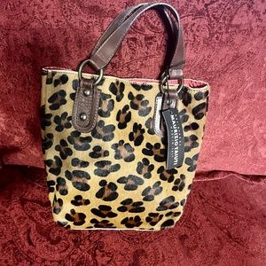 Maurizio Taiuti Cheetah Print Handbag